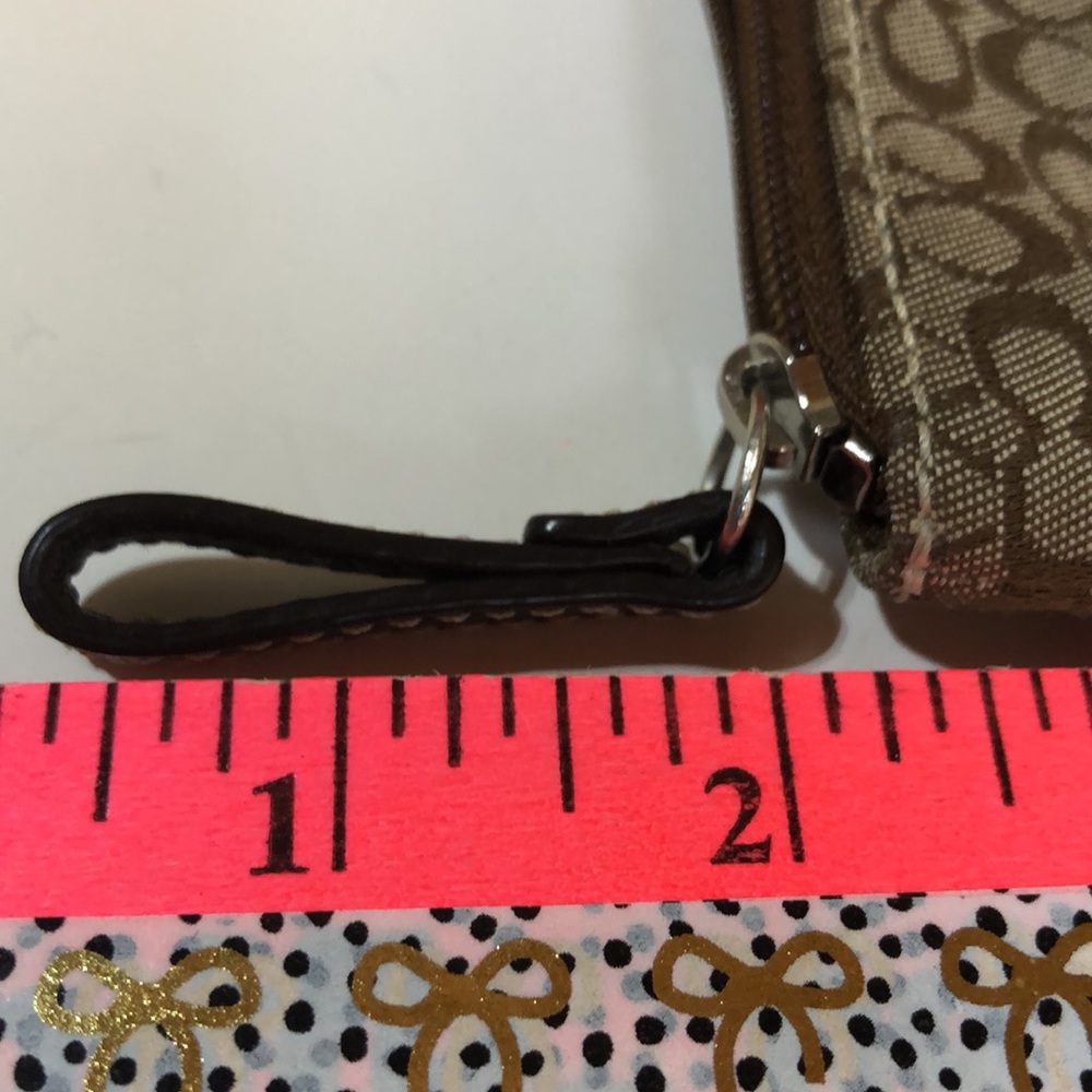 Coach Soho Mini Signature Small coin purse coach brown change purse 2000s - Picture 15 of 16